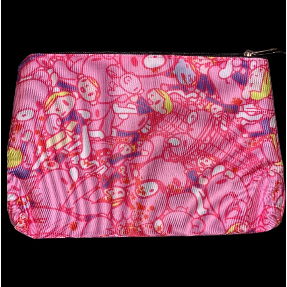 New 💕Kawaii💕 Gloomy The Naughty Grizzly BIG Make Up or Accessories Bag 10x7in